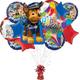 Premium Chase Foil Balloon Bouquet with Balloon Weight, 13pc - PAW Patrol